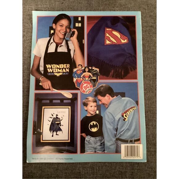 Vintage DC Super Heroes Cross Stitch Classics - Picture 2 of 3